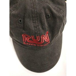 Run Unlimited Leather Back Strap Adams Baseball Ca